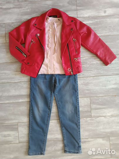 Вещи пакетом на девочку 134