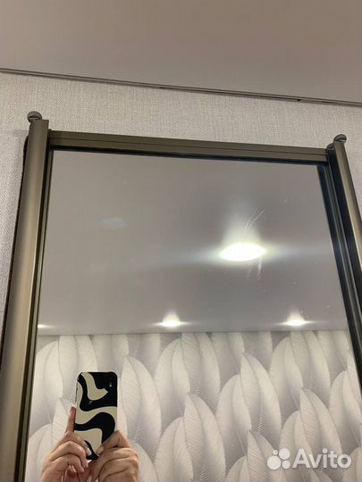 Дверь-купе (зеркало) 2420х420