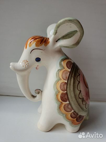 Мамонтенок слон и др. керамика зик Конаково