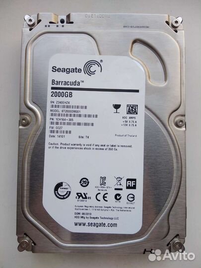 HDD Seagate Barracuda 2tb