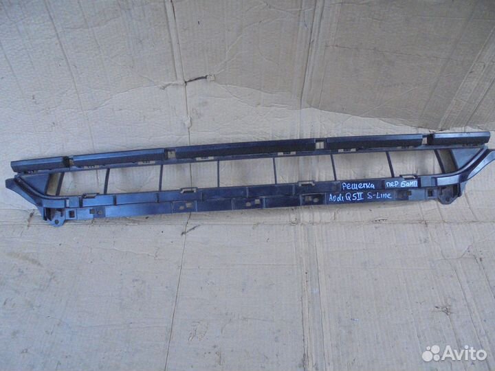 Спойлер заднего бампера Audi A4 B9 2019-нв