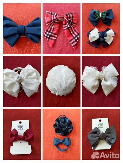 Заколки, банты, резинки для волос