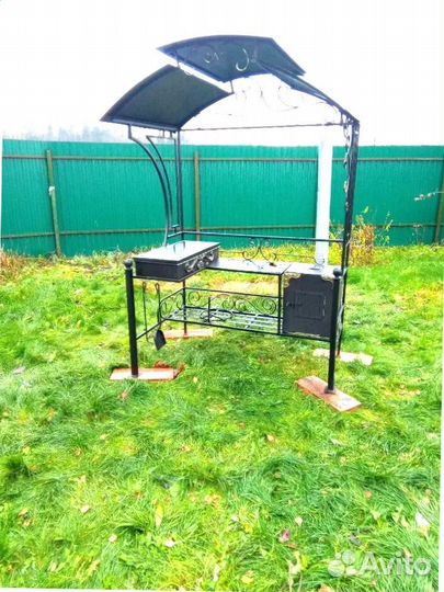 Мангал С крышей