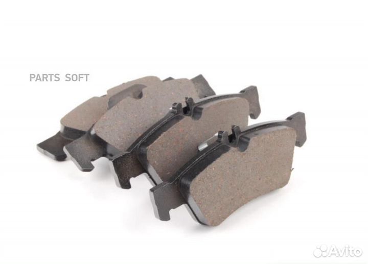 Mercedes-benz 0074206820 комплект колодок тормозны