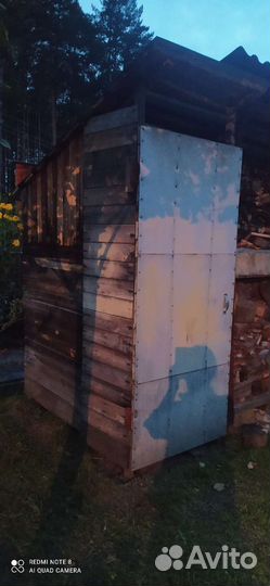 Дачный туалет деревянный