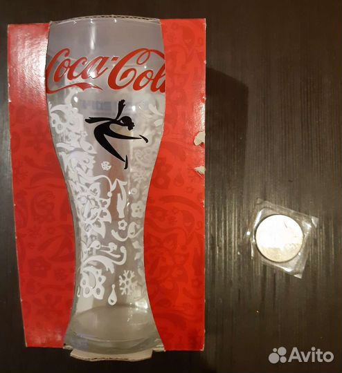 Монета и бокал Сочи-2014