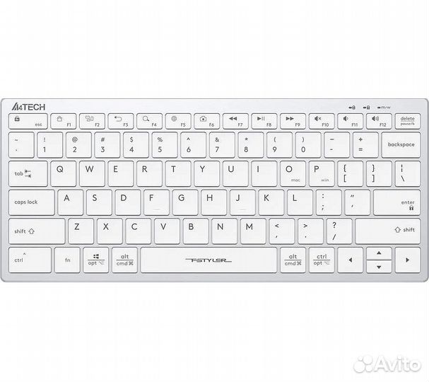 Клавиатура A4Tech Fstyler FX51, белый