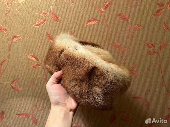 Шапка норковая женская