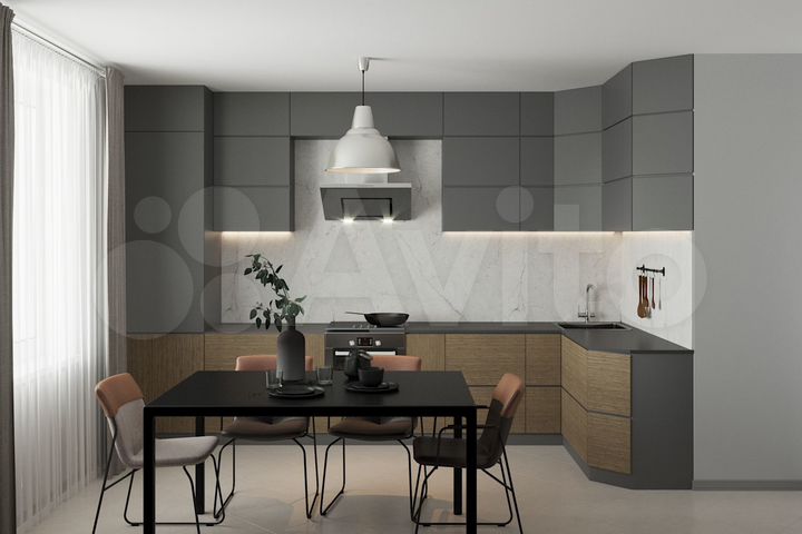 1-к. квартира, 41,1 м², 2/19 эт.