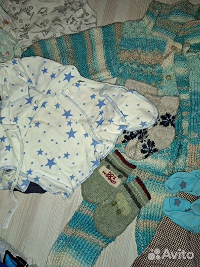 Пакет вещей детских для новорожденного