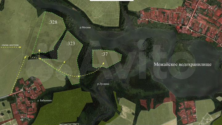 Участок 45,8 га (СНТ, ДНП)