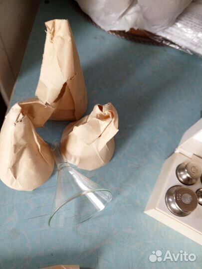 Аптечные воронки из стекла