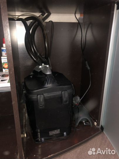 Аквариум 400 л с тумбой и оборудованием б/у