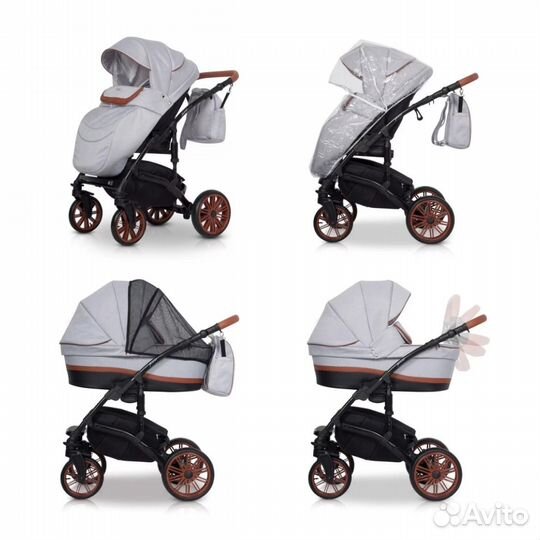 Коляска 2 в 1 riko piano