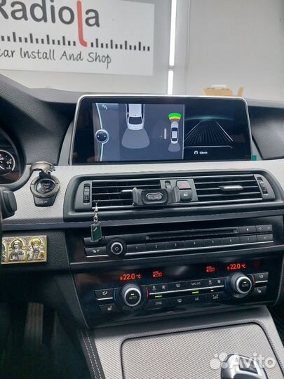 Монитор BMW 5 F10, 2012+ CIC Android 12 8/128 10