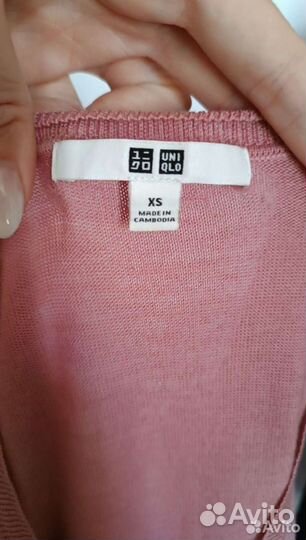 Свитер uniqlo 42 шерсть джемпер Uniqlo