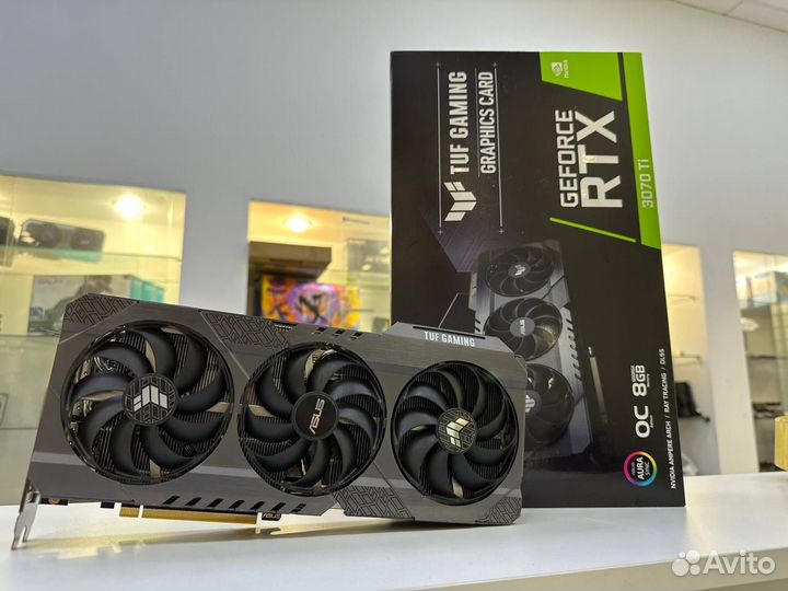 Видеокарта Rtx 3070 ti 8gb Asus Tuf