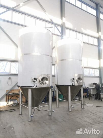 Цкт 3000 танк для пива цилиндро-конический