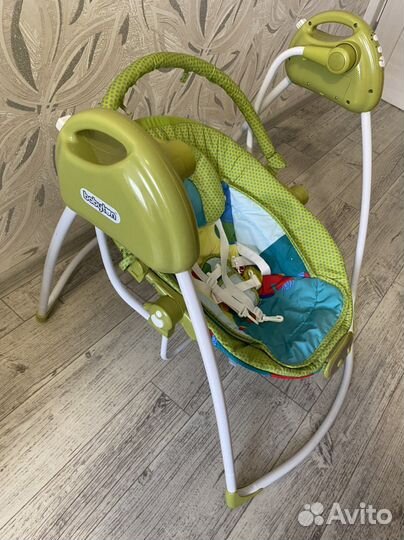 Детская качеля+ шезлонг Babyton