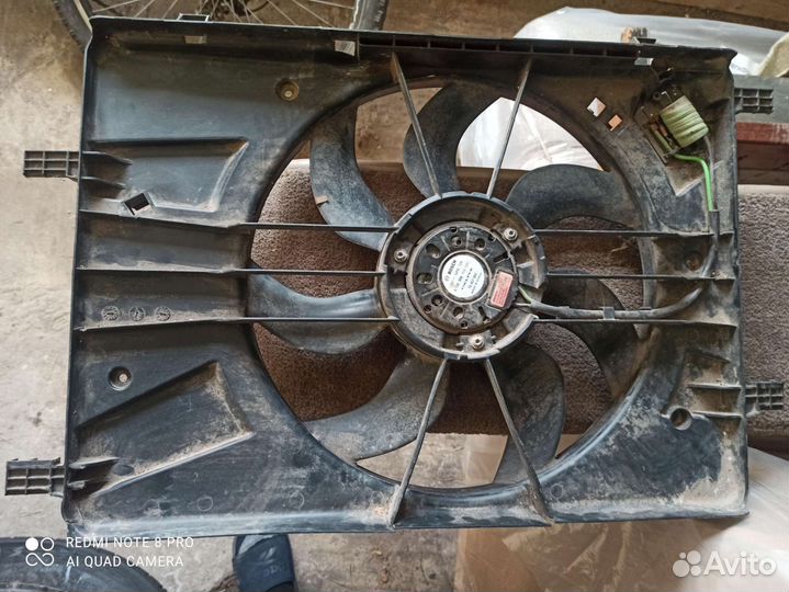 Вентилятор охлаждения chevrolet cruze