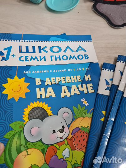 Книжки для занятий с малышом Школа семи гномов