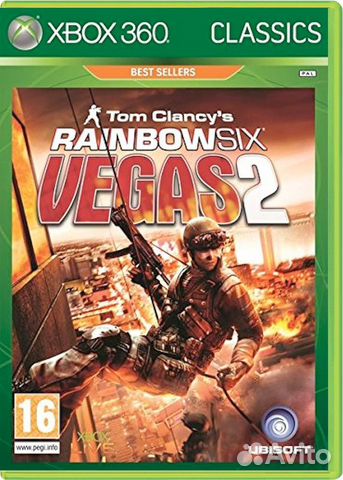 Tom Clancy's Rainbow Six: Vegas 2 Xbox 360, англий