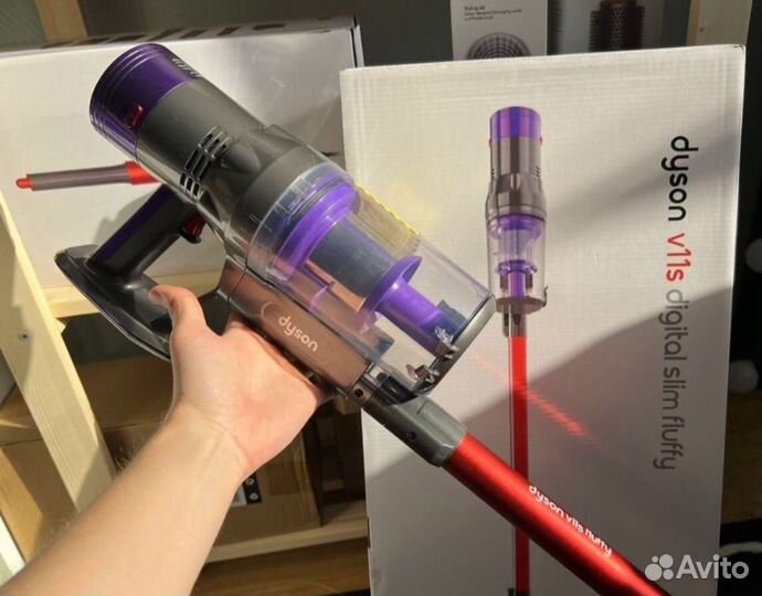 Пылесос Dyson v11 fluffy lux качество