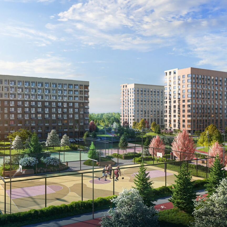 1-к. квартира, 37,4 м², 6/9 эт.