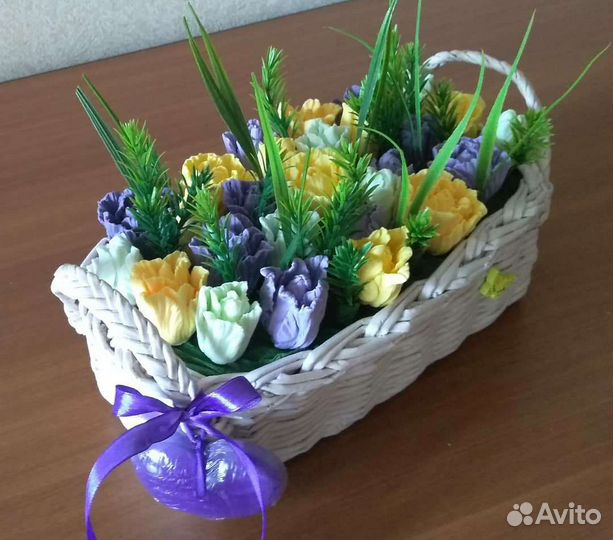 Мыльный букет