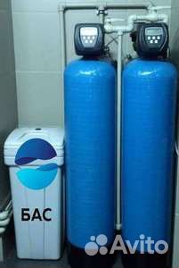 Очистка воды из скважины для коттеджа умягчения