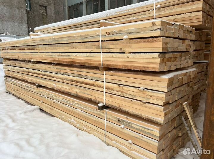 Брус обрезной 100х100х6000мм