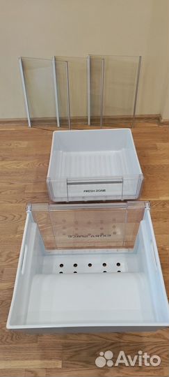 Полки и ящики для холодильника