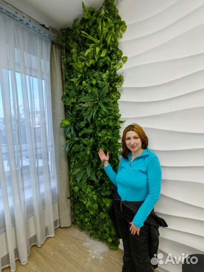 Стены из растений, вертикальное озеленение, от