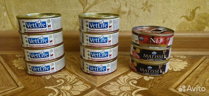 Корм влажный для кошек Farmina, Purina Pro Plan