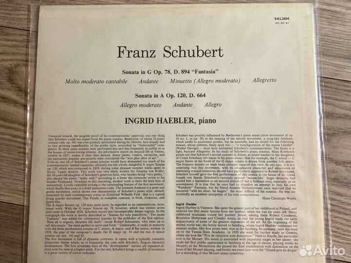 Schubert lp Philips