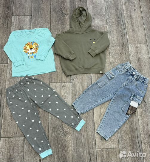 Пакет фирменных вещей на мальчика 110-116