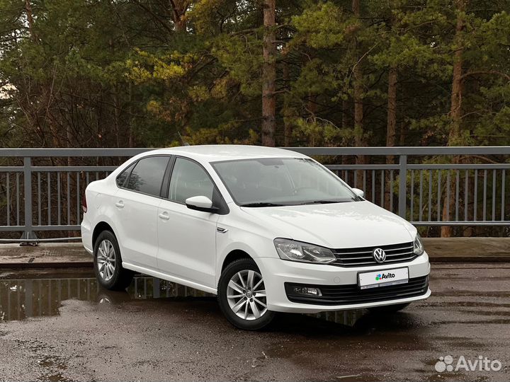 Volkswagen Polo 1.6 МТ, 2019, 100 400 км