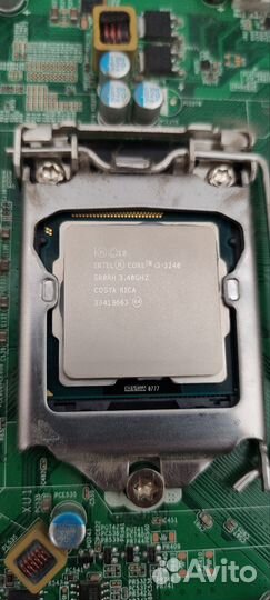 Материнскаяплата HP Pro 3500+проц i3 3240+4gb озу