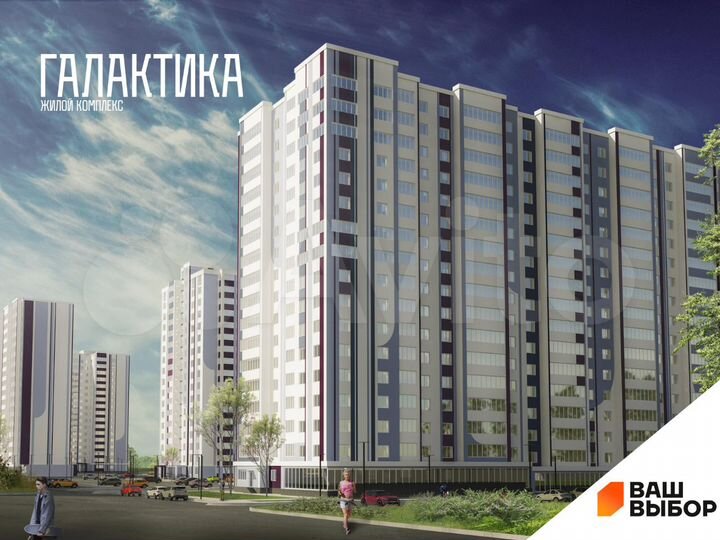 2-к. квартира, 65,1 м², 17/17 эт.