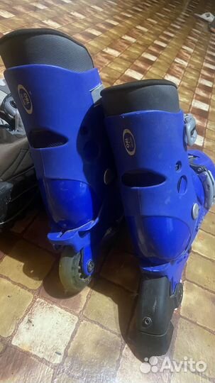 Роликовые коньки детские раздвижные