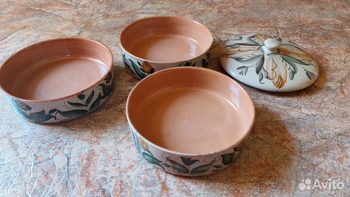 Посуда трёх ярусная СССР(винтаж)