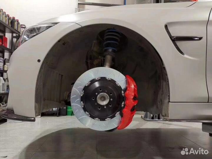Тюнинг тормоза Mercedes GL X166 Brembo M6 перед