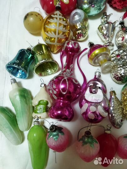 Елочные игрушки СССР