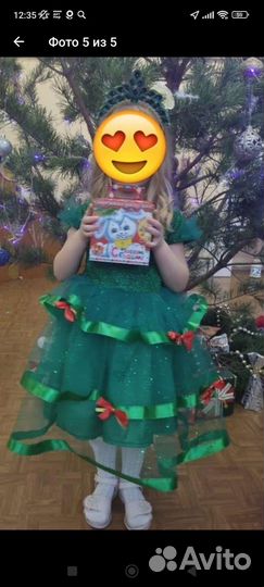 Карнавальный костюм для девочки 110