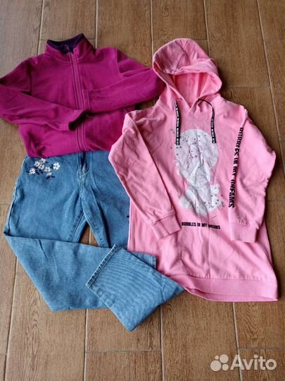 Одежда для девочки 7-8 лет пакетом
