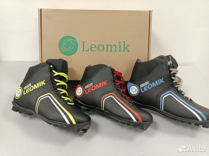 Лыжные ботинки новые (крепление NNN)