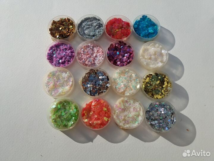 Блестки сухие