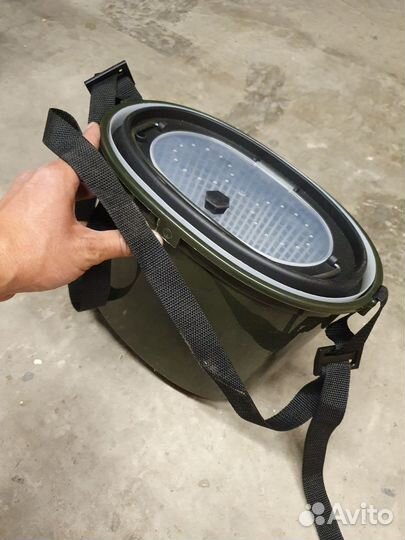 Кан для рыбы 8 литров новый