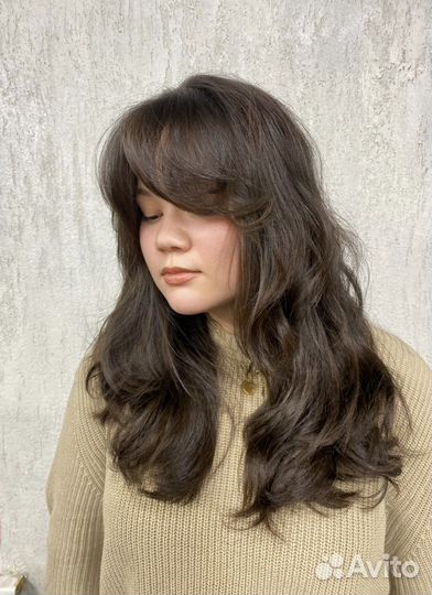 Стрижка женская + укладка