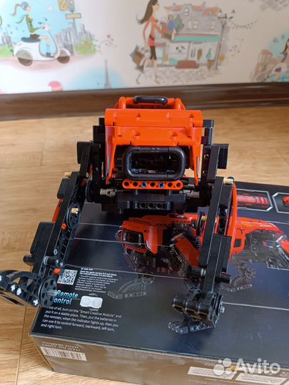 Конструктор блочный программируемый робот собака